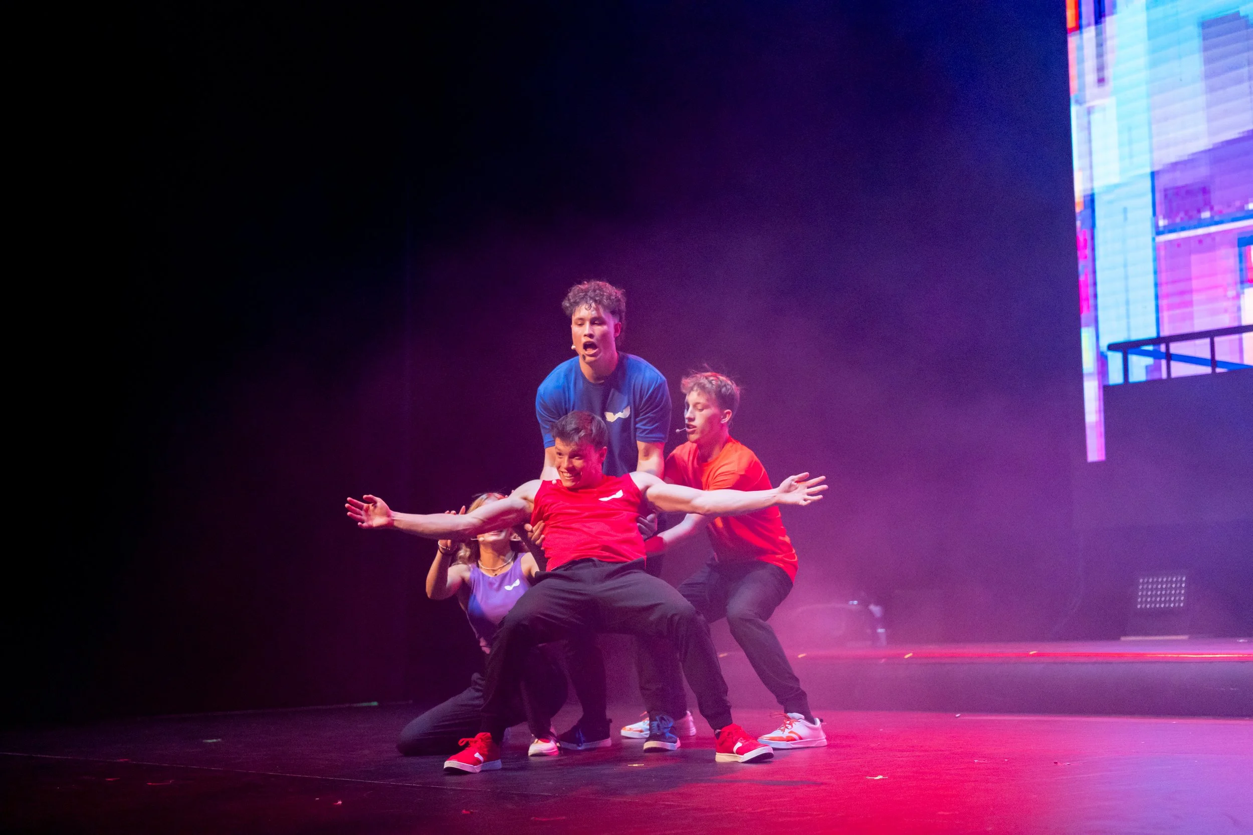 Ninja Kidz playing live